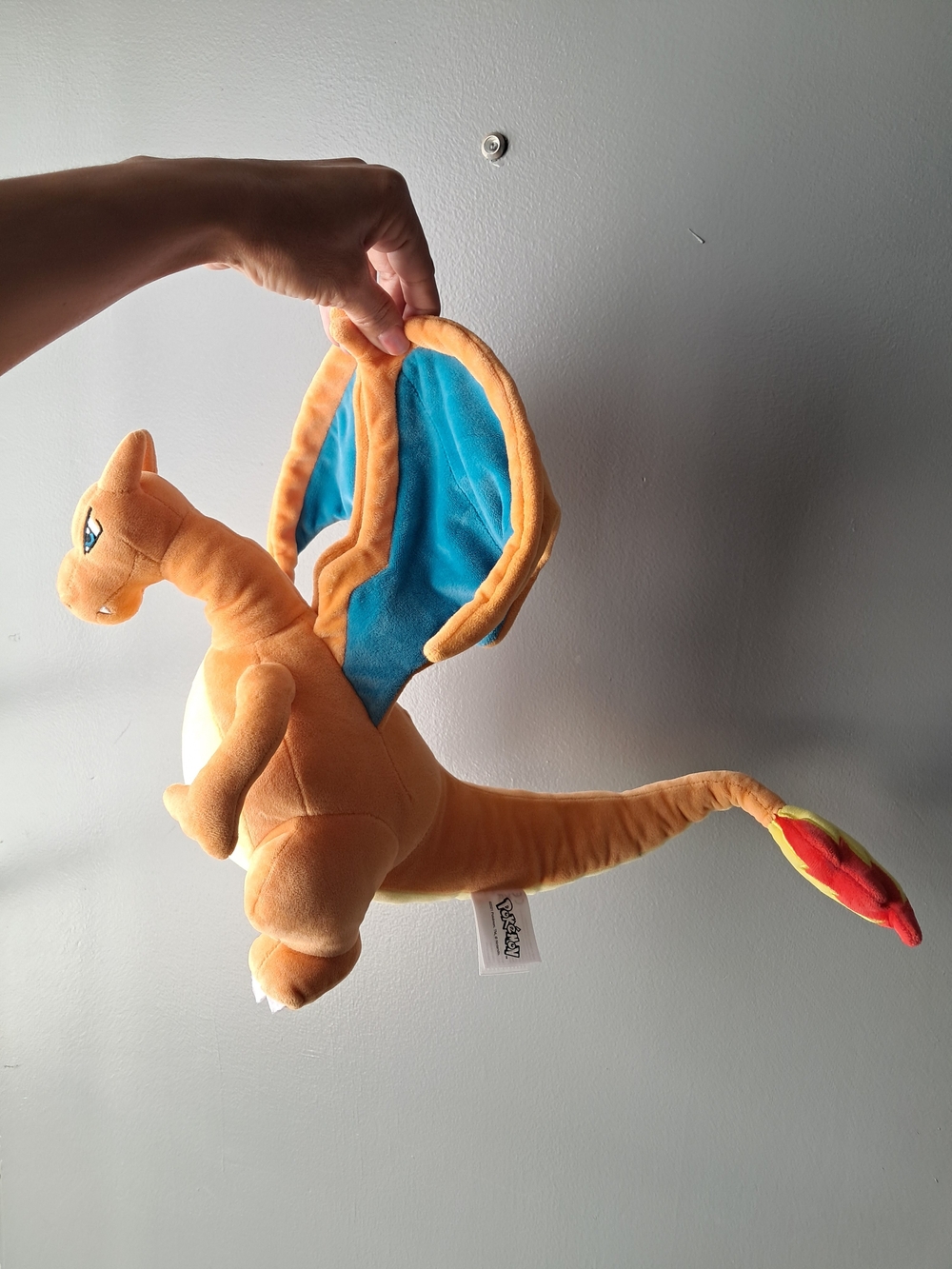 Pokemon Charizard Plush - Orange & Blue Wings